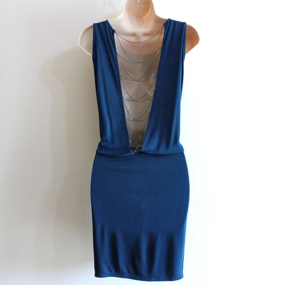 Victoria's Secret Women's Open Back Chain Dress Size S - Picture 1 of 6